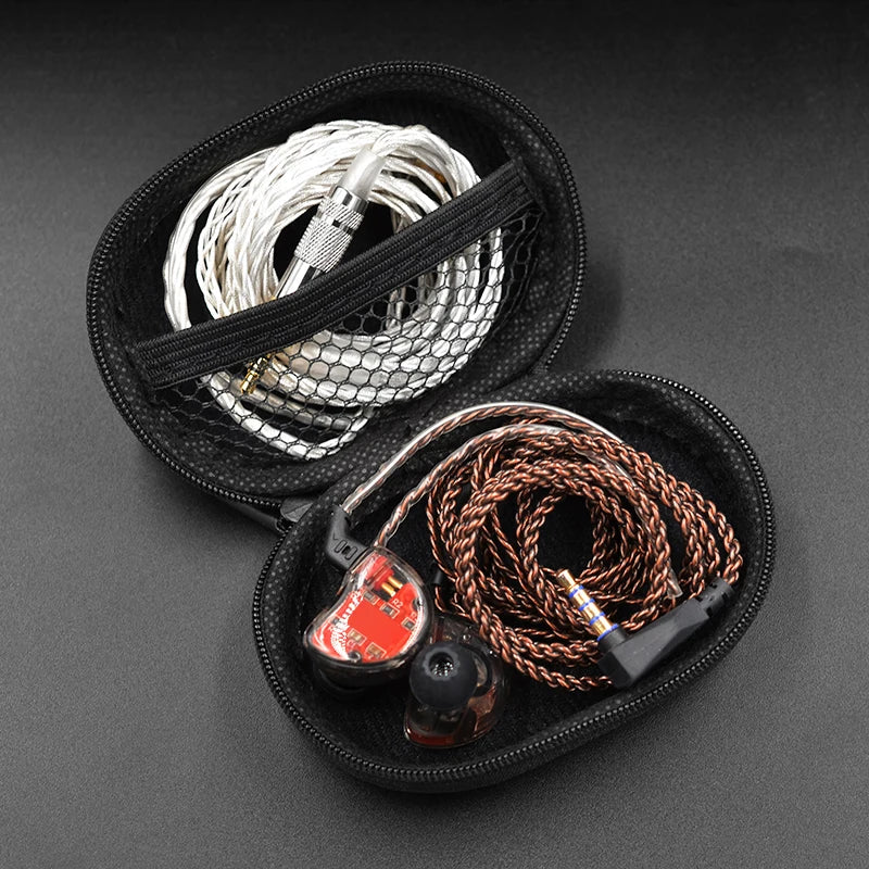 New KZ KZ Earphone Accessories Earphone Hard Case Bag Portable Storage Case Bag Box Earphone Accessories