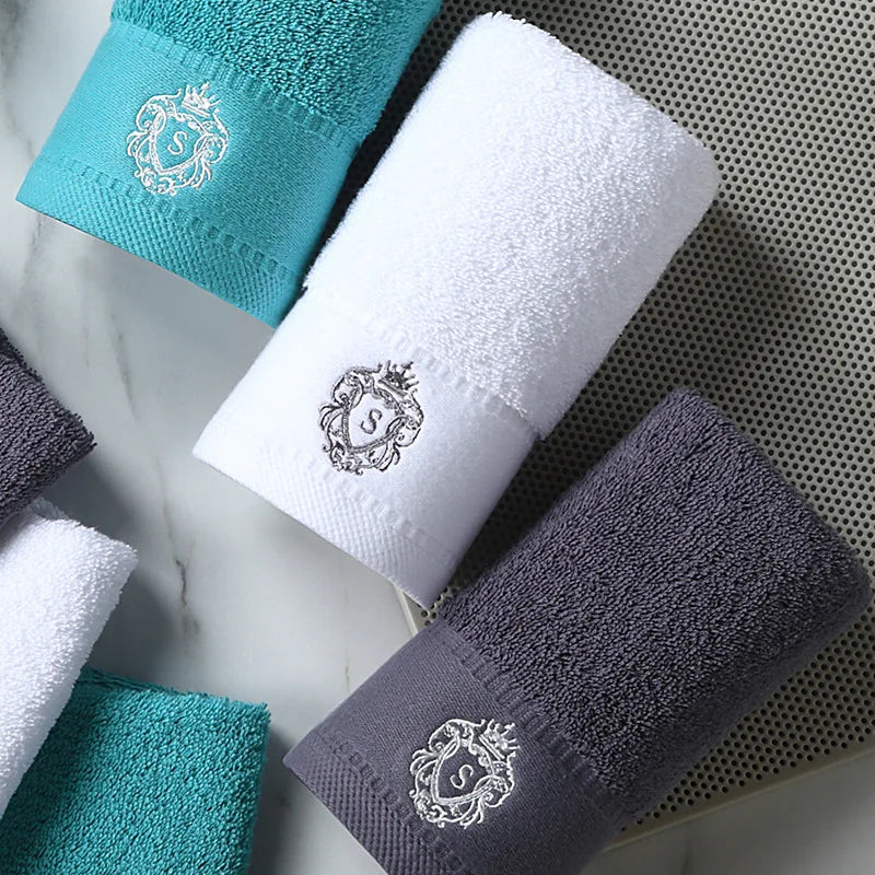 AHSNME Royal dedicated 33x33cm 100% cotton towels children small towel kindergarten face towel free custom LOGO wholesale