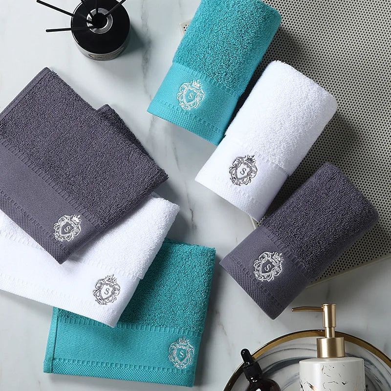 AHSNME Royal dedicated 33x33cm 100% cotton towels children small towel kindergarten face towel free custom LOGO wholesale