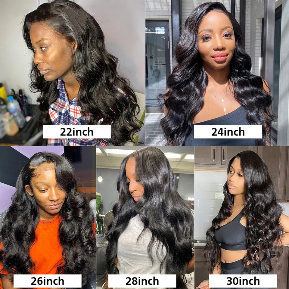 12A Peruvian Body Wave 3/4Bundles With 4x4 Lace Closure Human Hair Bundle With Lace Closure Virgin Hair Weave Extensions