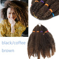 BENIHAIR Afro Kinky Twist Marley Braid Hair Synthetic Braiding Hair Crochet Hair Bulk Crochet Hair Extension For Black Women