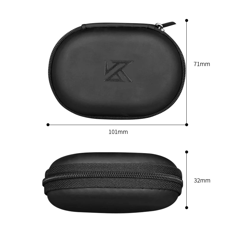 New KZ KZ Earphone Accessories Earphone Hard Case Bag Portable Storage Case Bag Box Earphone Accessories
