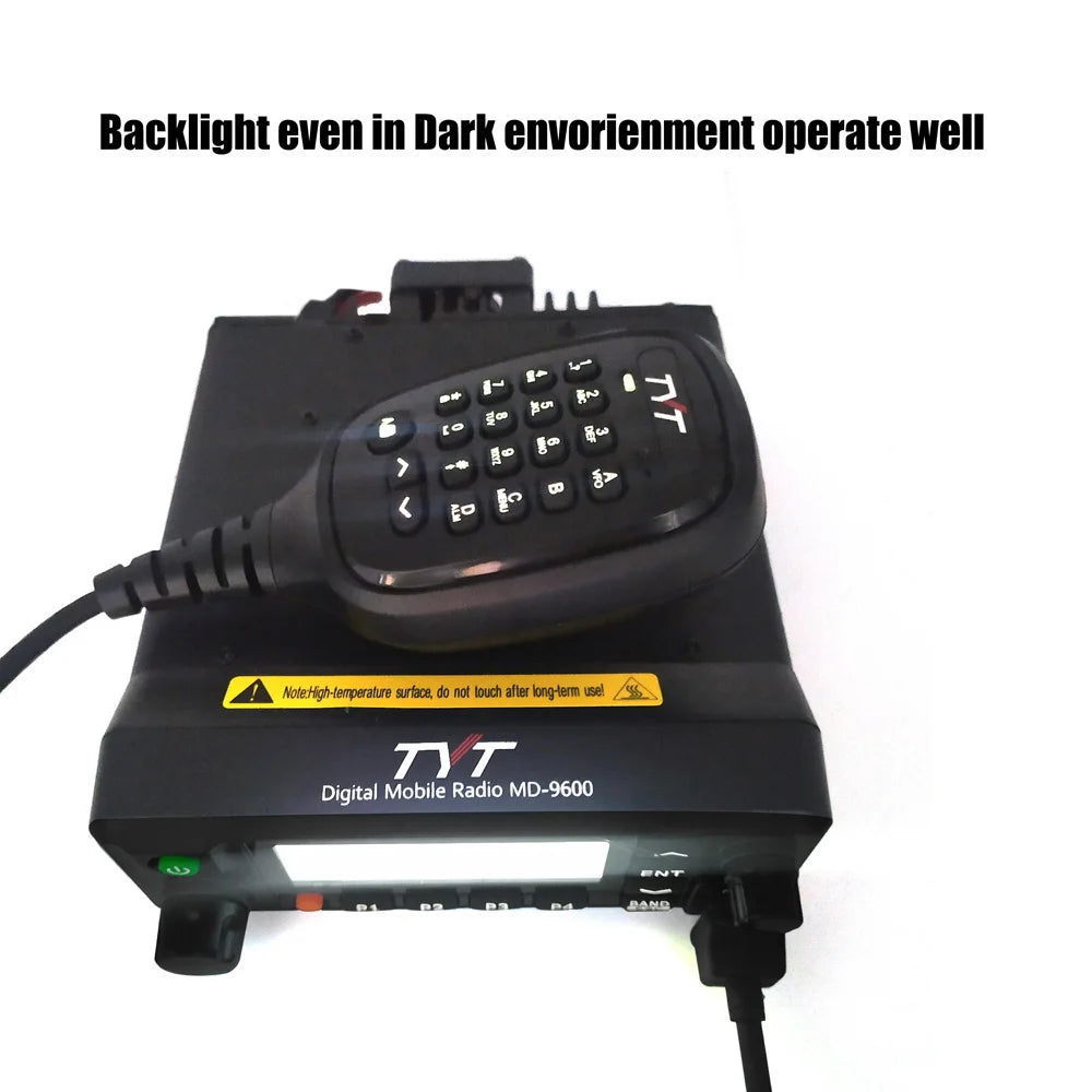 Original Microphone for TYT MD9600 MD-9600plus DMR Digital Radio Dual Band Mobile Transceiver