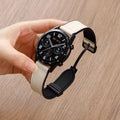Leather Silicone Strap For Xiaomi Watch 2 Pro S5 S4 46mm S3 S2 S1 Pro Active 22mm Magnetic Watch Band For Mi Watch Color/Color 2