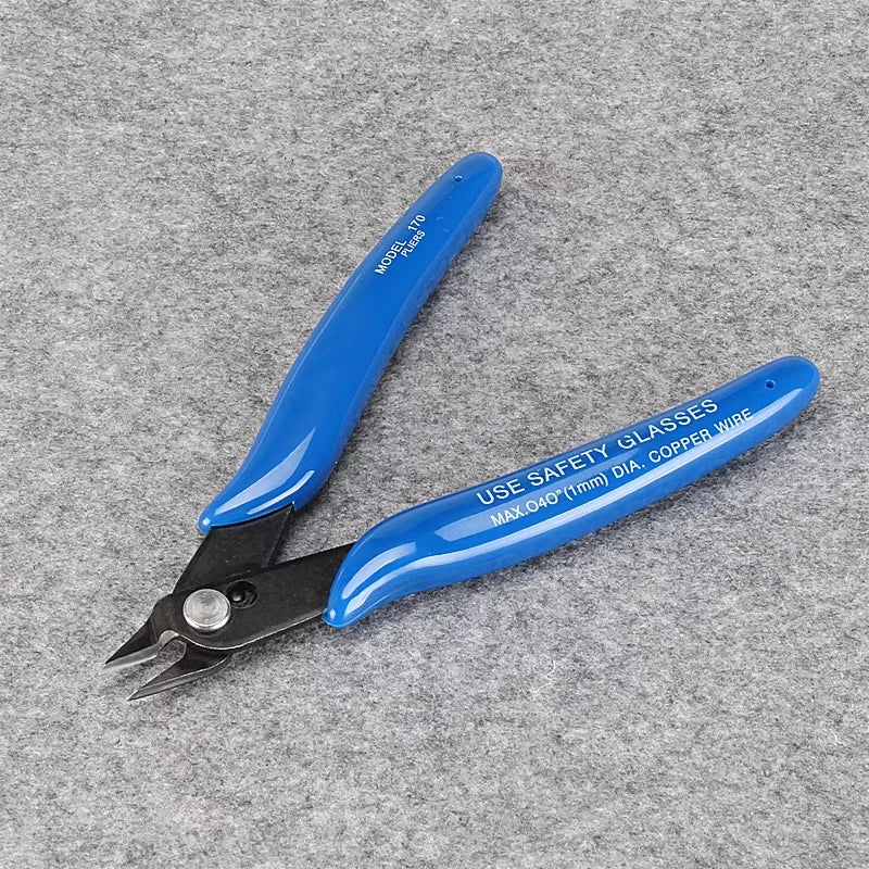 1/2/10 PCS PLATO 170 Universal Pliers DIY Electronic Diagonal Side Cutting Nippers Wire Cable Cutter 3D Printer Parts Hand Tools