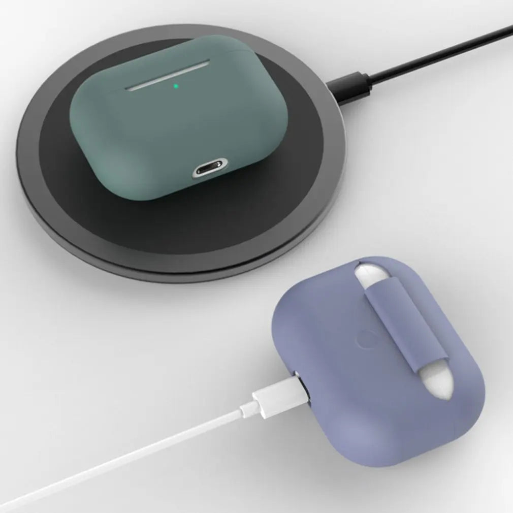 Silicone Earphone Protective Cover For Air-pods Pro Sticker Wireless Headset Case Headphone Accessories Dropshipping Wholesale