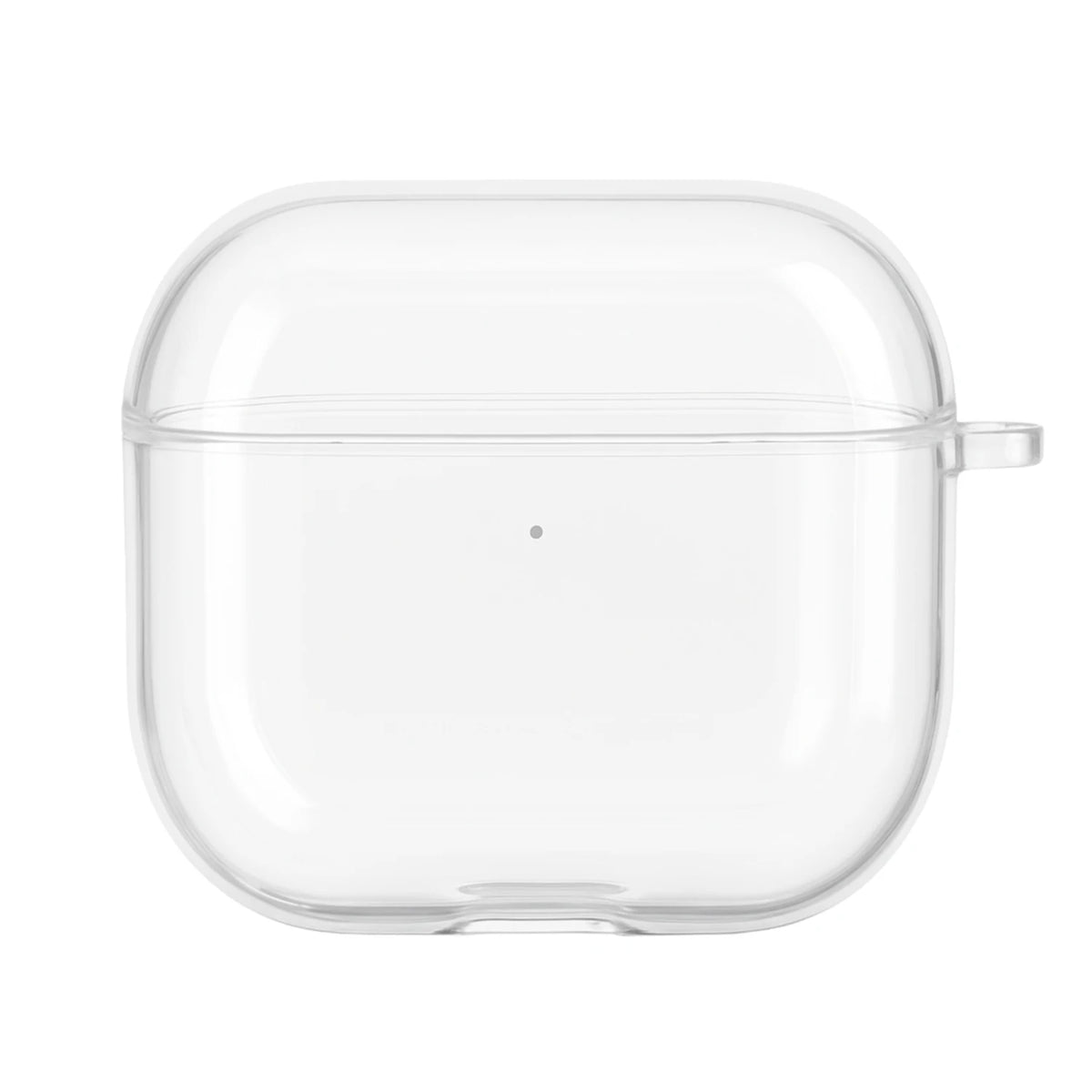 Transparent Frosted Earphone Case for Air Pods 4 New Soft TPU Protective Cover with Hook Strap Accessories Protective Cases