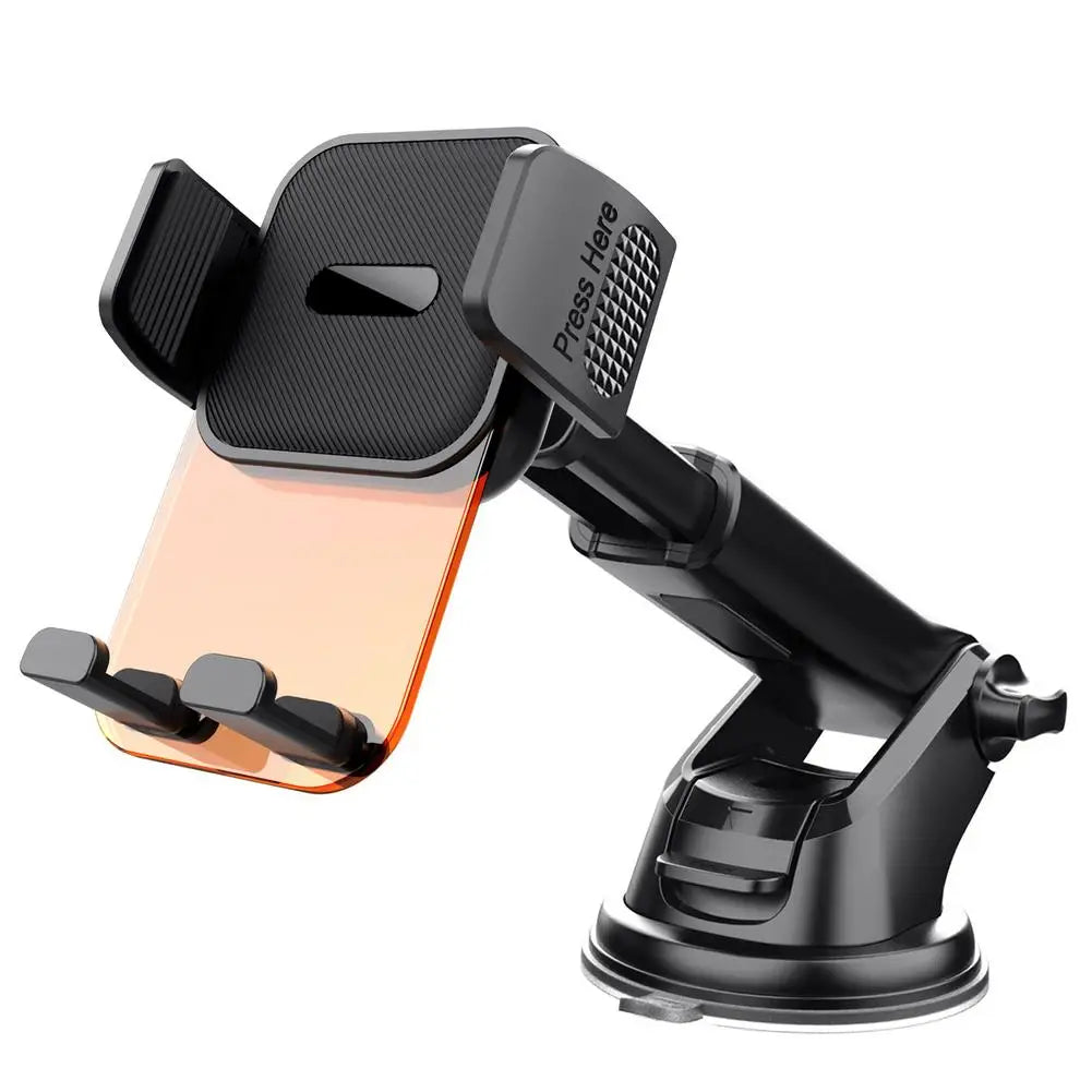 Car Cell Phone Holder Cellphone Mount for Dashboard Windshield Auto Dash Mobile IPhone Support Car Accessories