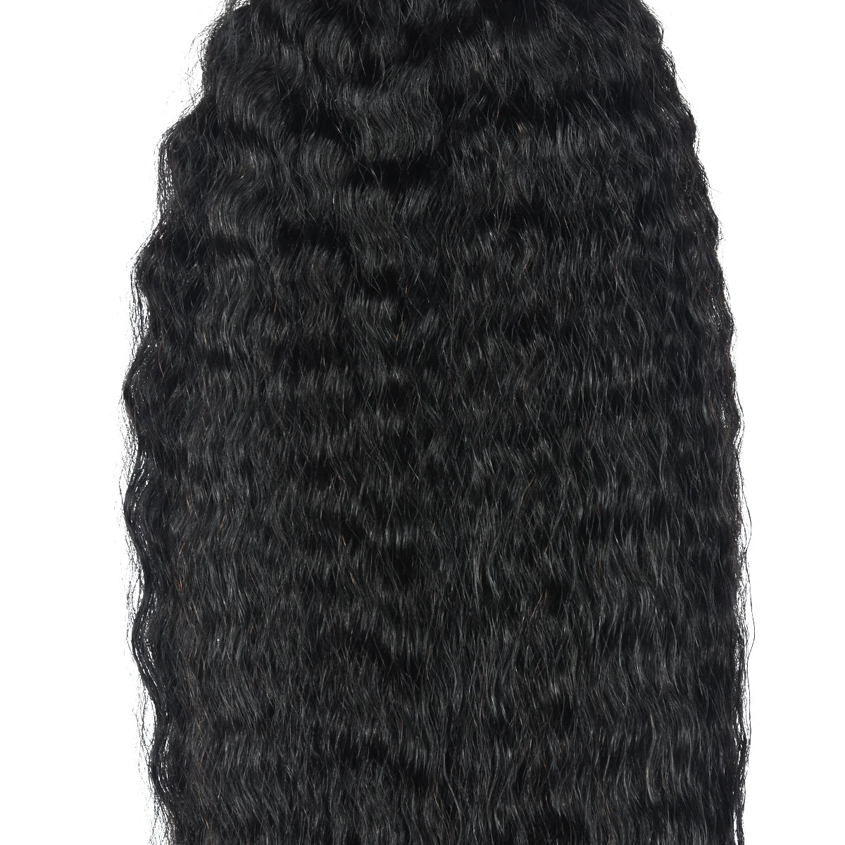 2 Bundles Human Braiding Hair for Boho Braids Brazilian 100% Human Hair Kinky Straight Bulk Human Hair for Braiding 100G