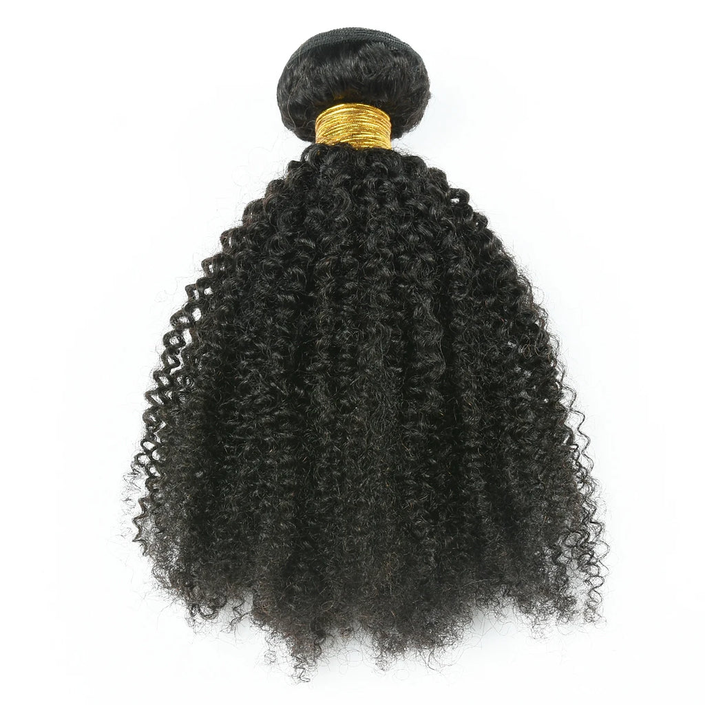 Afro Kinky Curly Bundles Deal Brazilian Afro Kinky Human Hair Weaving 3C/4A Hair Extensions Spot Goods Afro Hair Weave For Women