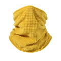 Waffle Cycling Neck Gaiter Windproof Winter Polar Fleece Neck Warmer Hiking Unisex Skiing Mask Tube Scarf Face Covering Camping