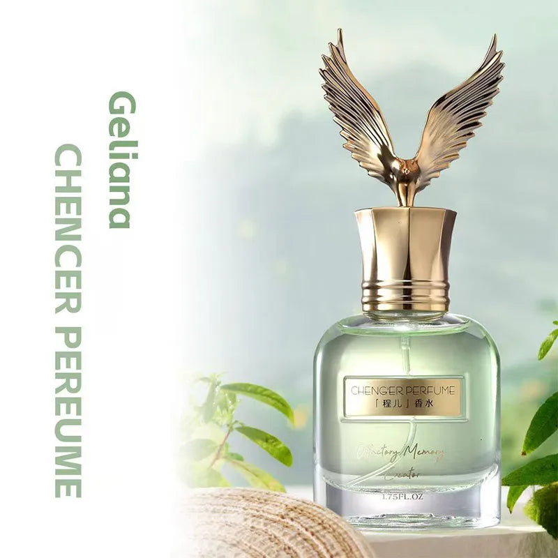 Luxury Ocean Woody Notes Perfume Spray,Women Clean Fresh Oud Scent,Men Eagle Shaped Cypress Agarwood Fragrance Mist,Long Lasting