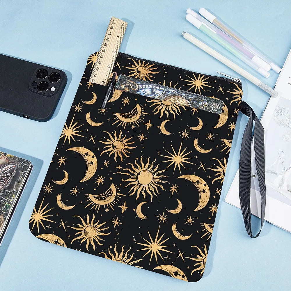 Cloth Book Cover Notebook Wraps Rectangle Moon 280x220mm