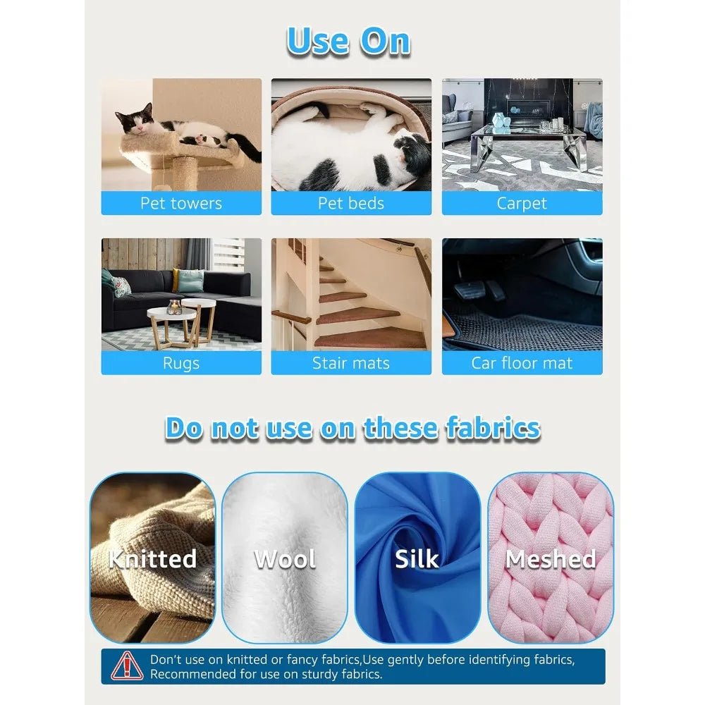 New US Shipping Pet Hair Remover Tool Lint Remover Carpet Scraper Shaver for Carpets Dog Cat Hair Remover Carpet Rake for Car