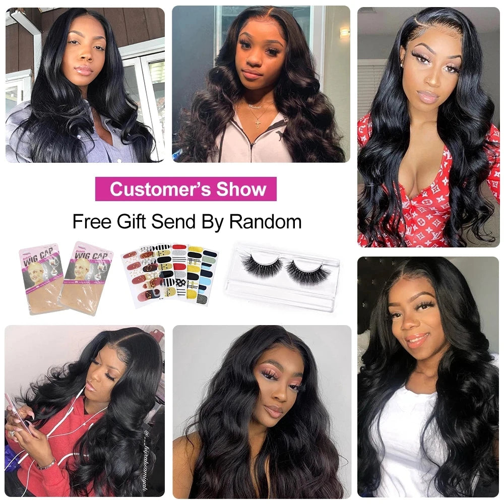 Nadula Hair Hd Lace Closure Brazilian Body Wave Bundles With Closure 4x4 Lace Closure Brazilian Hair Weave Bundles With Closure
