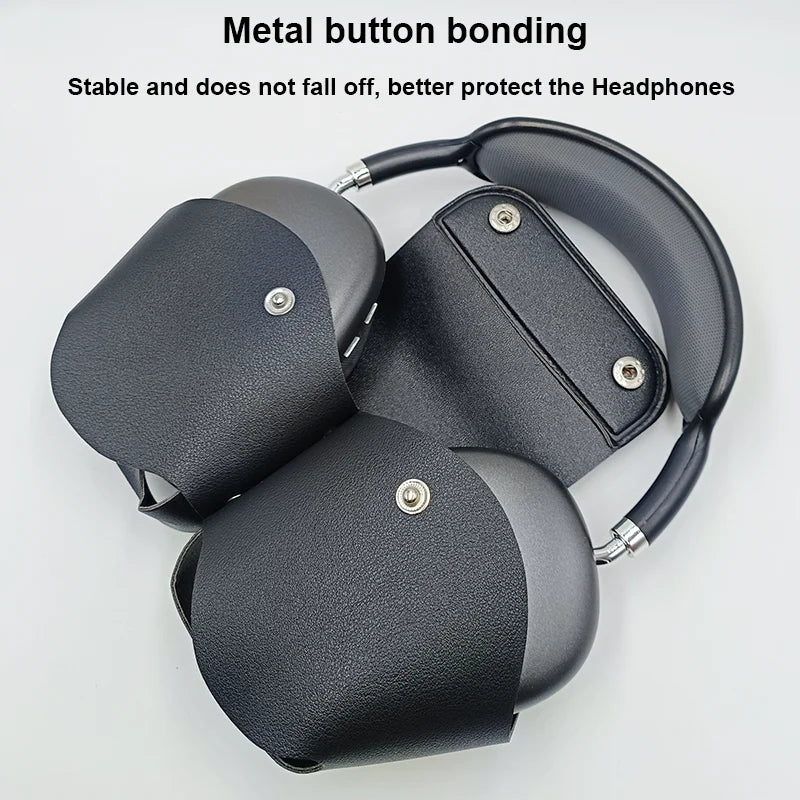 Case For Airpods Max Earphone Protective Cover Soft Leather Case Against Falling And Scratching Accessories For Airpods Max