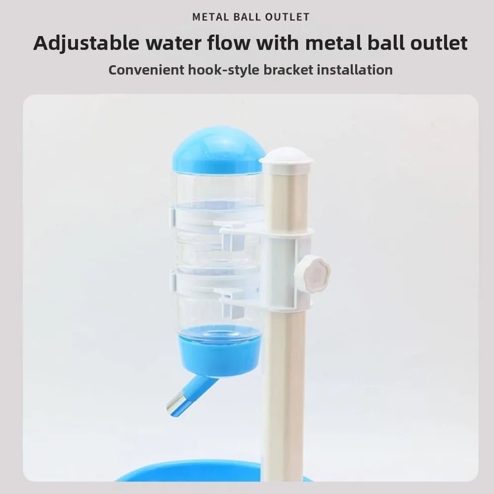 Liftable Pet Water Dispenser Adjustable Leak-Proof Automatic Pet Drinker Large Capacity Hanging Kettle