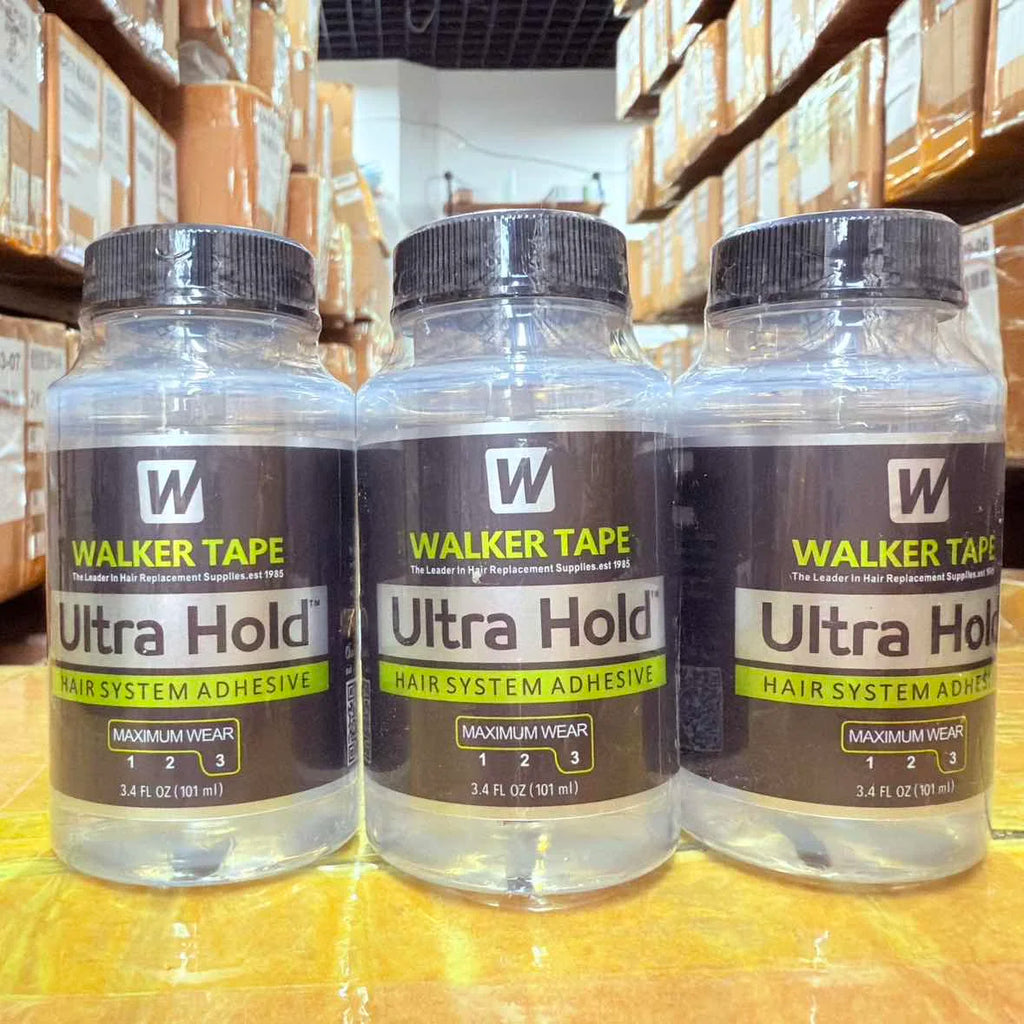 Walker Tape Ultra Hold Lace Glue 3.4oz/101ml Waterproof Walker Lace Hair Glue Adhesive Super Glue for Lace Wig/Toupee/Closure