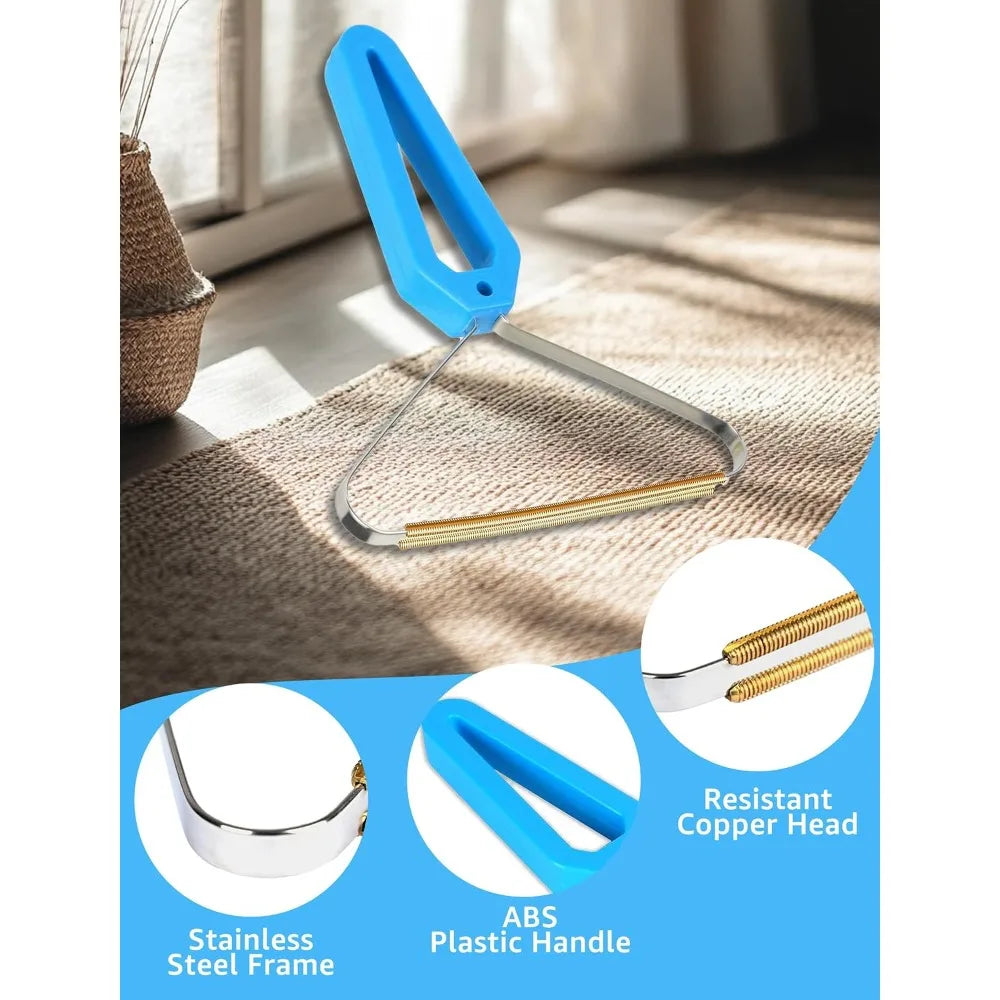 New US Shipping Pet Hair Remover Tool Lint Remover Carpet Scraper Shaver for Carpets Dog Cat Hair Remover Carpet Rake for Car