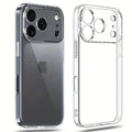 Ultra Thin Clear Phone Case For iPhone 17 16 18 Pro Max 17Pro Soft Silicone Transparent Cases For iPhone 15 14 13 Pro Max Cover