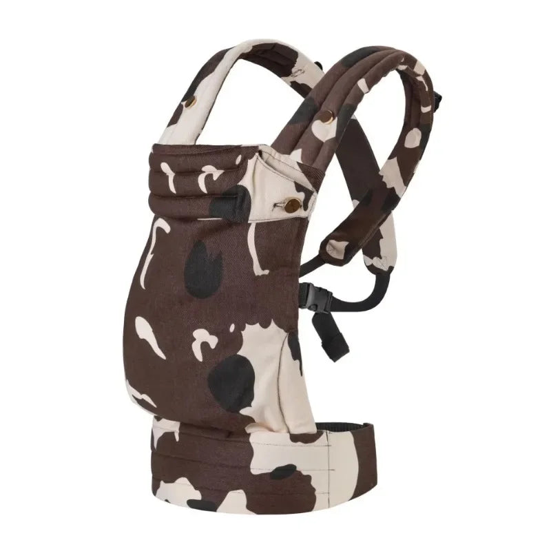 Four Season Baby Carrier Backpack Style Waist Stool with Adjustable Shoulder Straps, Convenient for Hands-Free Parenting