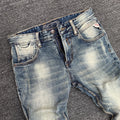Fashion Designer Men Jeans High Quality Retro Washed Elastic Stretch Slim Fit Ripped Jeans Men Vintage Casual Denim Pants Hombre