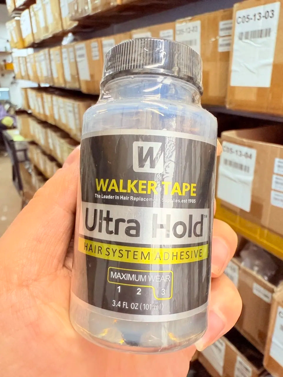 Walker Tape Ultra Hold Lace Glue 3.4oz/101ml Waterproof Walker Lace Hair Glue Adhesive Super Glue for Lace Wig/Toupee/Closure