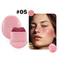 Multifunctional Cream Blush Stick Silky Lip Cheek Blusher Natural Blend Long Lasting Waterproof Portable Makeup Compact Trendy