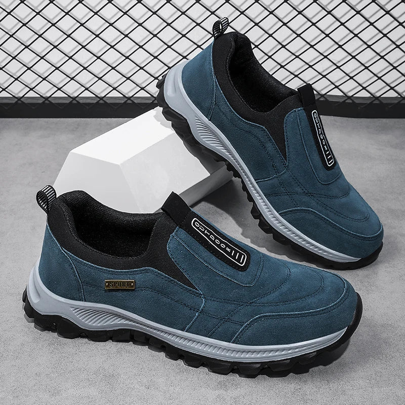Men's Walking Shoes High-Quality Lightweight Non-Slip Outdoor Sports Shoes Comfortable Fashionable Hiking Shoes Loafers For Men
