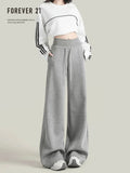 High Waist Wide Leg Straight Loose Pants Women's Spring Autumn Sports Trousers Comfortable Fit Casual Leggings