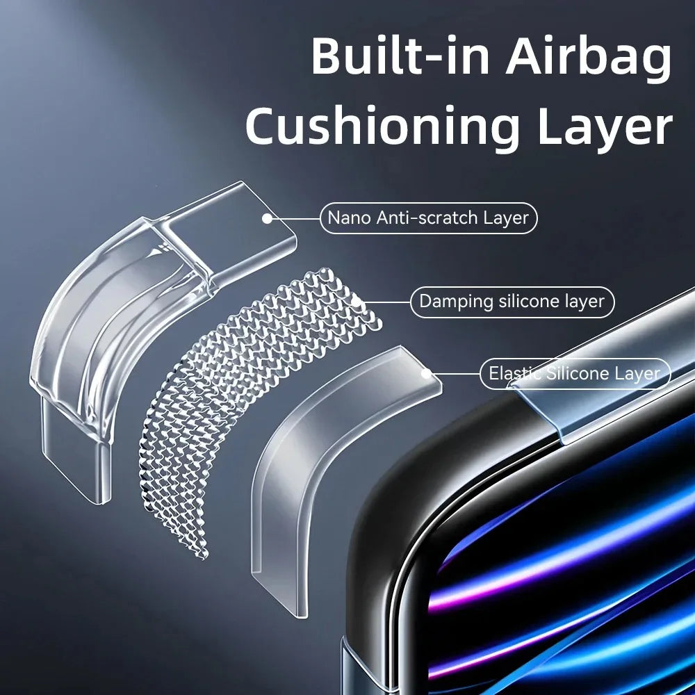 Transparent TPU Case For iPad 9th 8th 7th Gen 10.2 Inch A2270 A2602 A2200 Silicon Soft Cover For iPad Pro 10.5 inch Air 3rd Gen