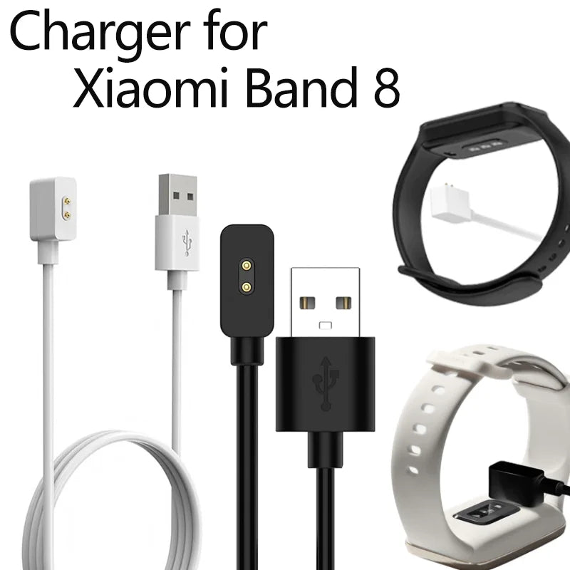 USB Charger For Xiaomi MI Smart Band 10 9 8 Pro Active Watch Chargers Portable Fast Charging Dock Station For MIband 8 Active
