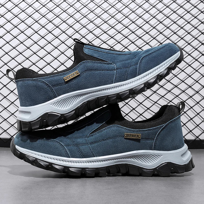 Men's Walking Shoes High-Quality Lightweight Non-Slip Outdoor Sports Shoes Comfortable Fashionable Hiking Shoes Loafers For Men