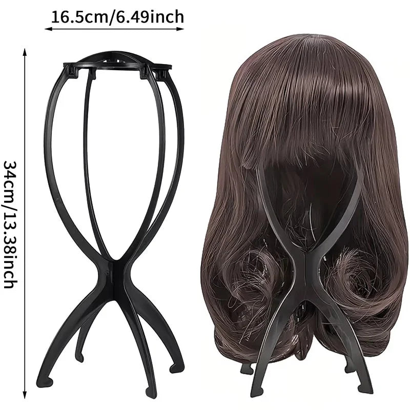 6 Packs Dreamlover Wig Stand, Wig Head Stand, Wig Holder for Multiple Wigs