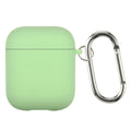 Air pods Case Neon Green official Silicone Cases for Airpods 4 Pro 1 2 Liquid Fluorescence Hot Pink Silicone Hook Cover Air Pods