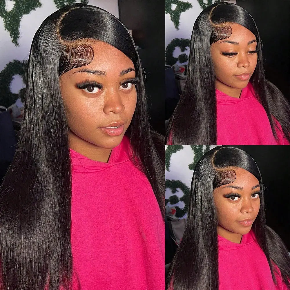 13x6 HD Lace Frontal Wig Human Hair 250% Density Straight 13x4 Lace Front Wigs Human Hair Glueless Wig Brazilian Human Hair Wigs For Women