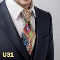 Paisley Necktie Tie for Men 160cm XL Extra Long Fashion Wedding Luxury Vintage Big and Tall Dropshipping Gravatas