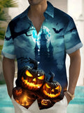 Summer Men's Casual Party Shirt Hawaiian Style Man Short Sleeve Fashion Tropical Print Lightweight Beach Tops