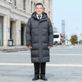 Warm Fashion Winter Jacket Man Down Coats Parka Men's Clothing White Goose Down Jackets Padded Jackets Long Padding HWY308