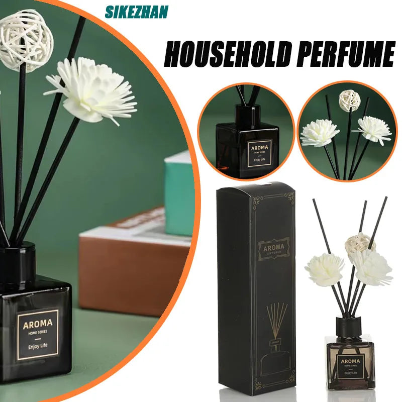50ml Homes Air Freshener Room Decoration Perfume Liquid Diffuser Car Deodorization Aromatic Air Freshener Home Essentials