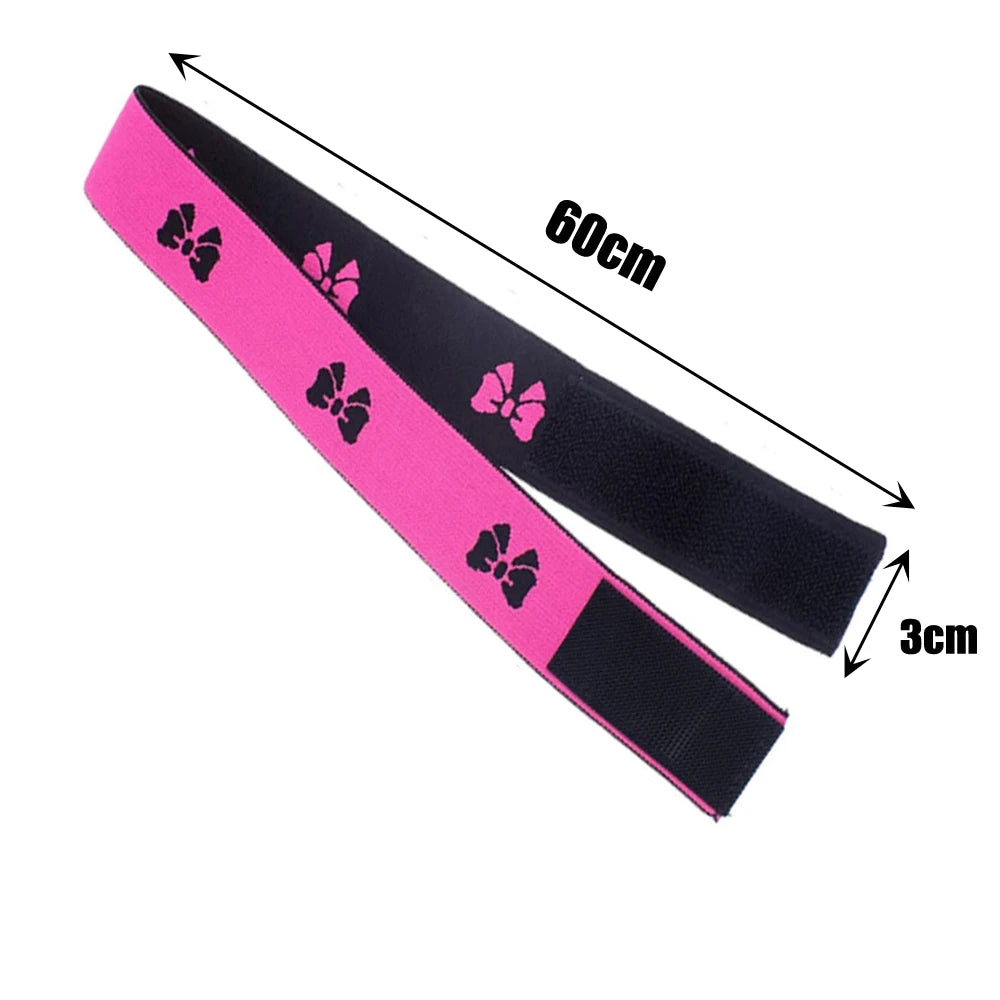 1Pc Hair Elastic Band For Wigs With MagicTape Headband Edge Laying Scarf Edge Wraps For Fixed Lace Wigs Elastic Headband