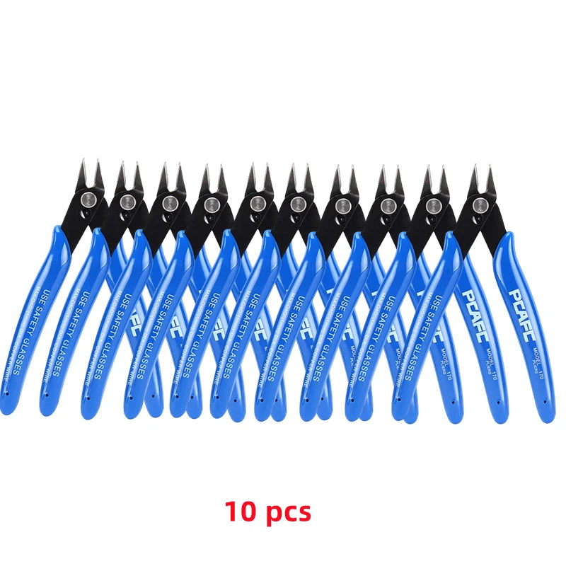 1/2/10 PCS PLATO 170 Universal Pliers DIY Electronic Diagonal Side Cutting Nippers Wire Cable Cutter 3D Printer Parts Hand Tools