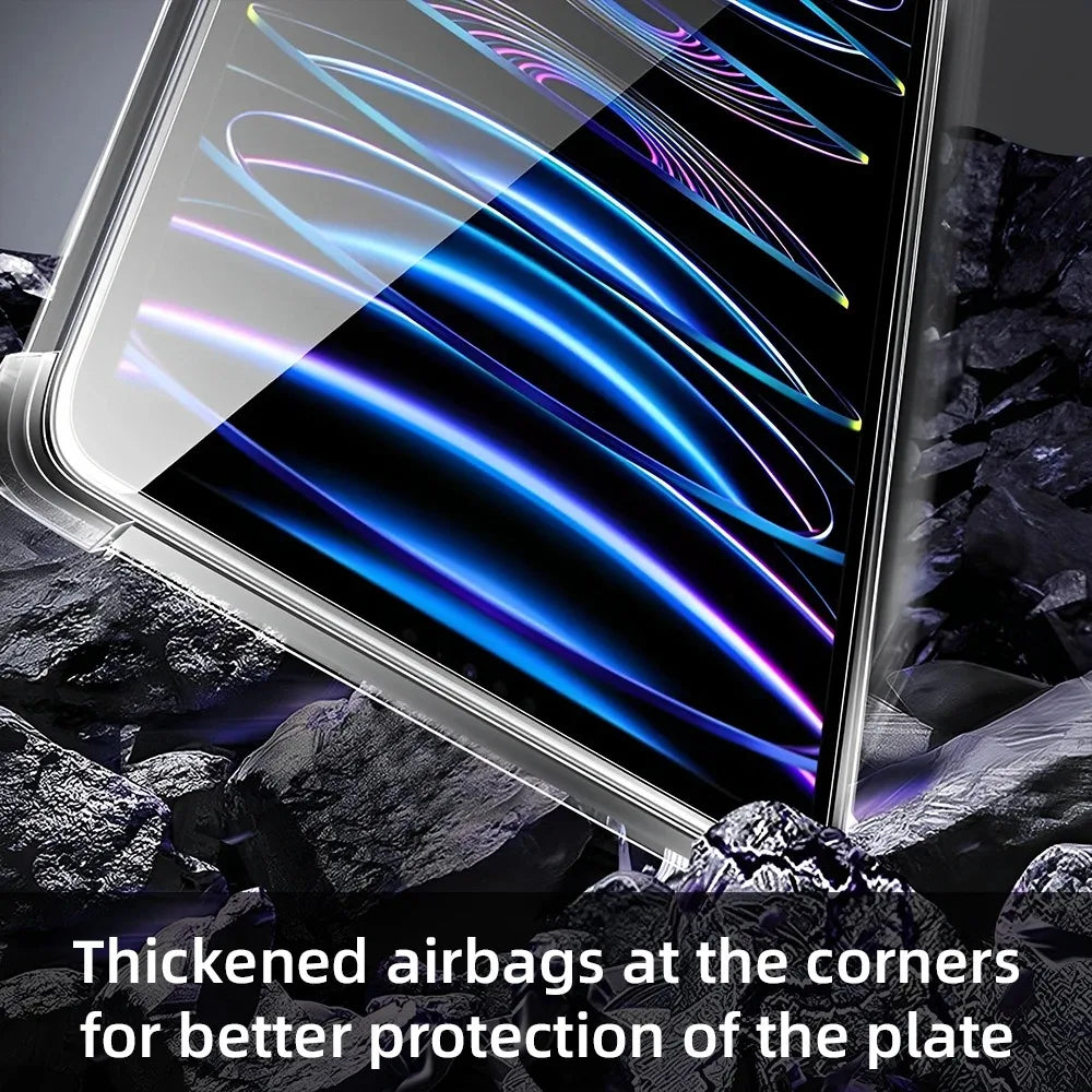 Transparent TPU Case For iPad 9th 8th 7th Gen 10.2 Inch A2270 A2602 A2200 Silicon Soft Cover For iPad Pro 10.5 inch Air 3rd Gen
