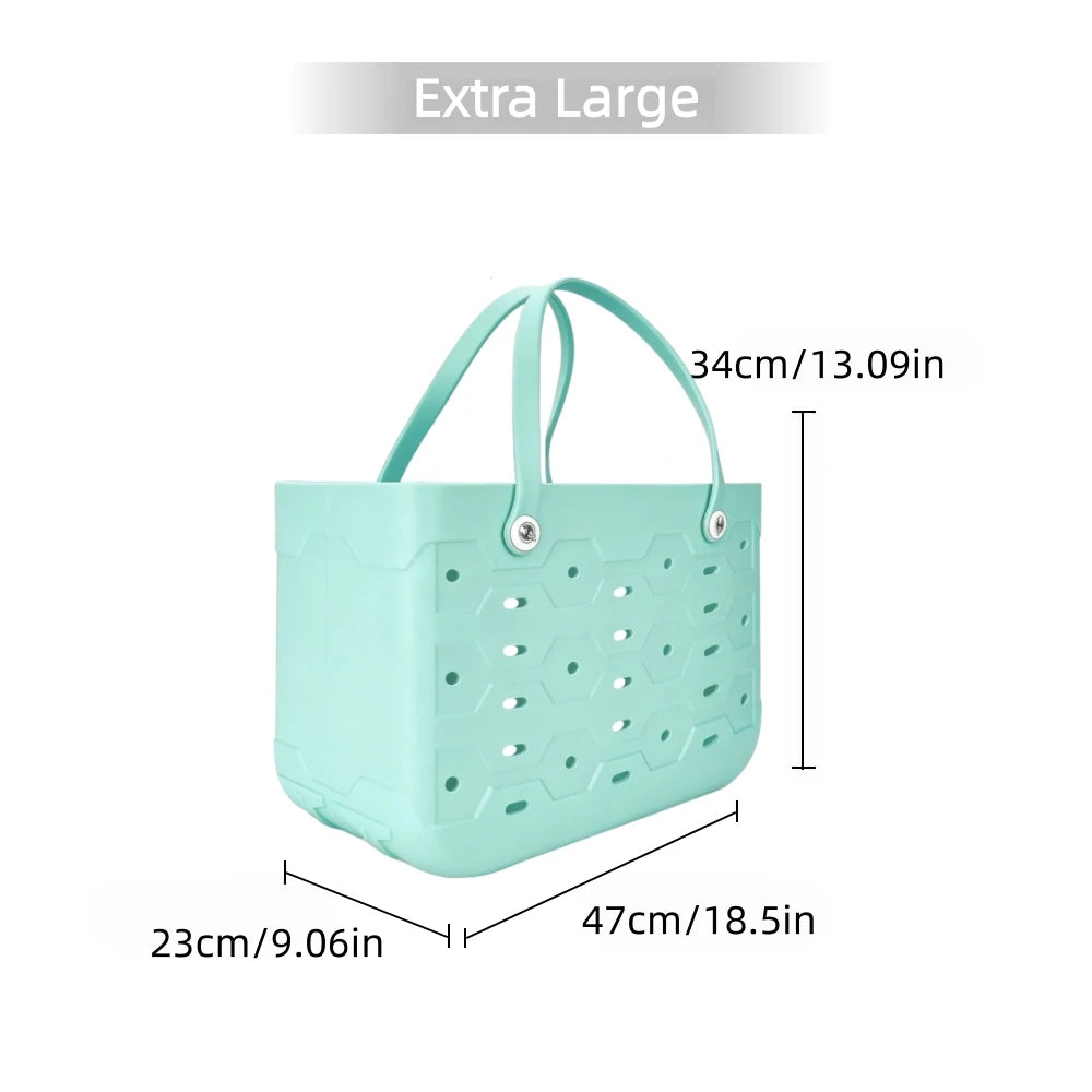 L/M/S multifunctional EVA tote bag, suitable for beach, swimming pool, gym and other occasions, suitable for both men and women