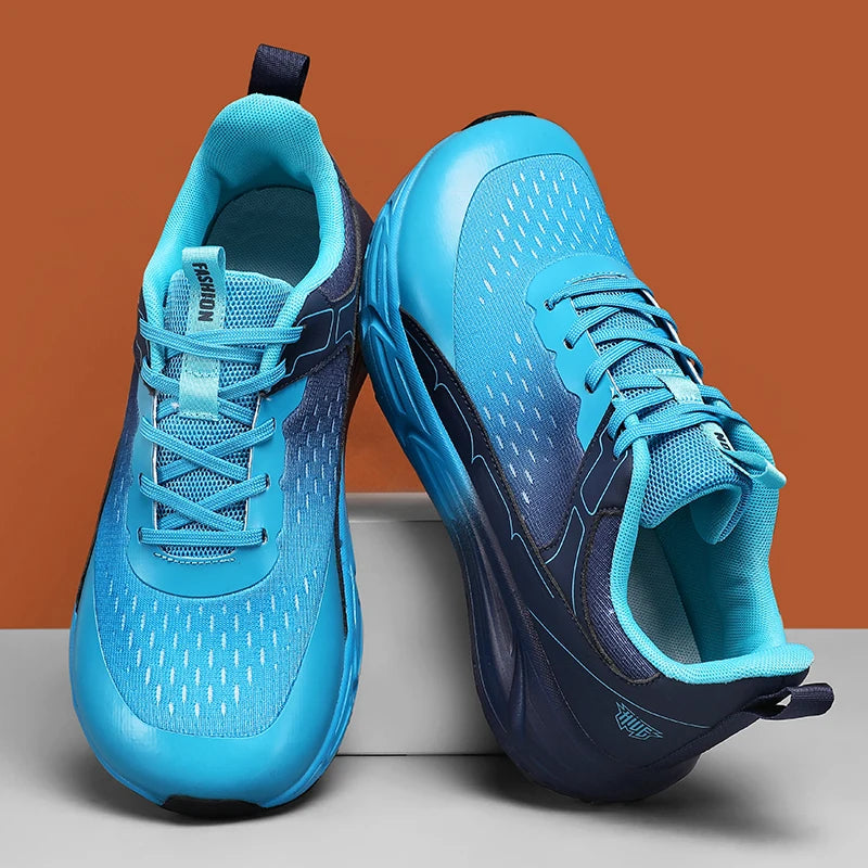 Outdoor Wide Toe Men Barefoot Shoes Lightweight Casual Sneakers Couple Walking Running Shoes Minimalist Hiking Sport Shoes