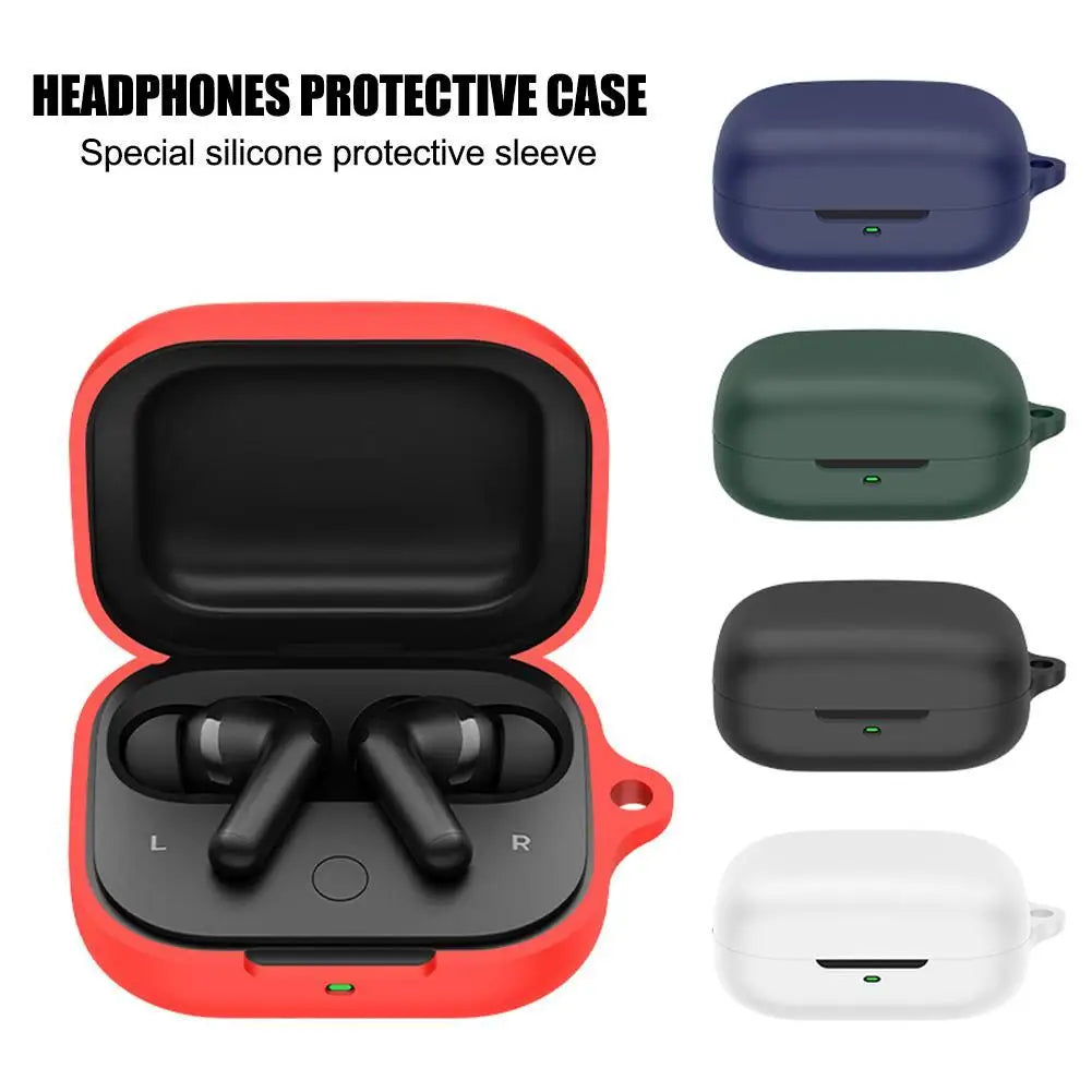 Earphone Silicone Case Cover For Buds Protective Skin Cases Accessories Shockproof Full Coverage Protection