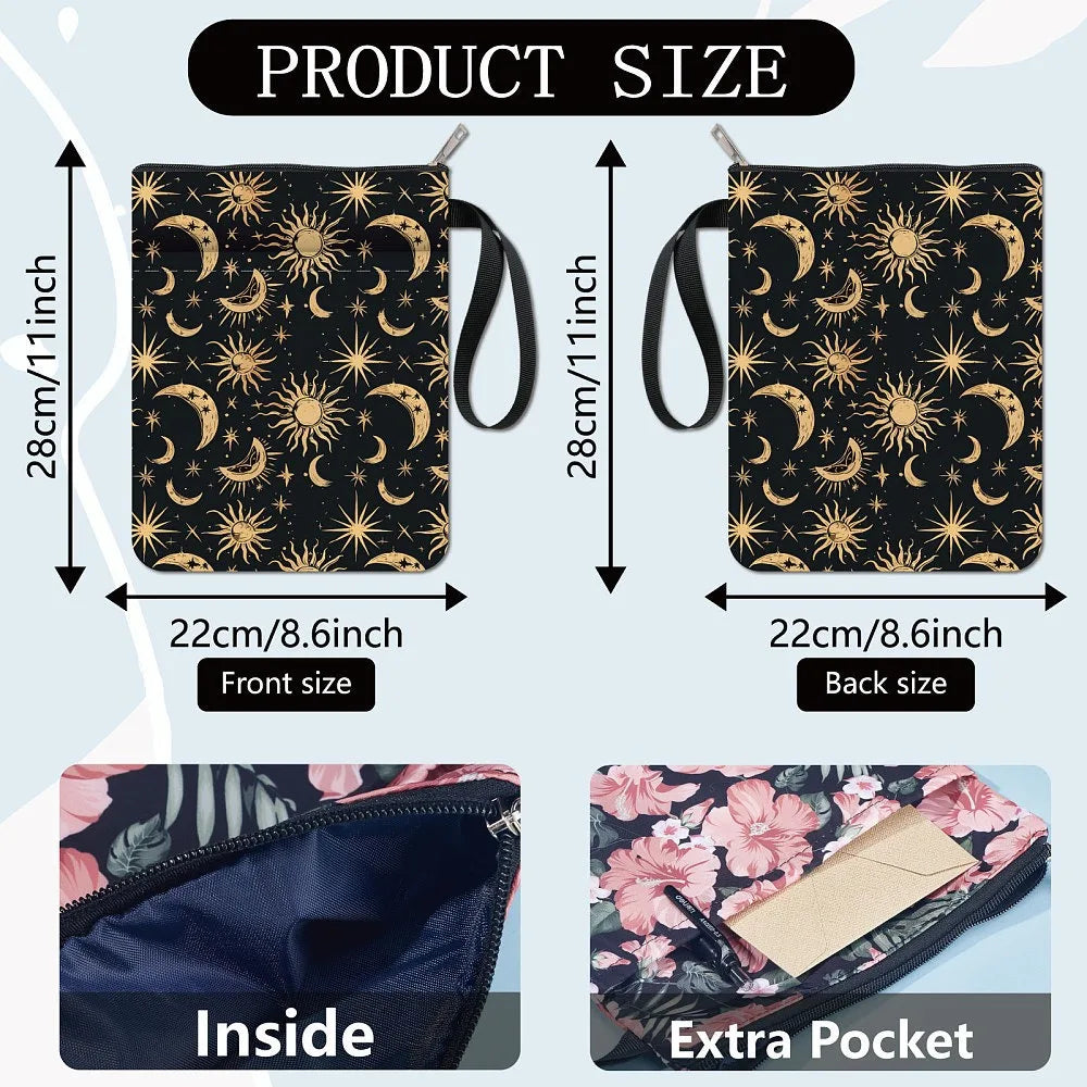 Cloth Book Cover Notebook Wraps Rectangle Moon 280x220mm