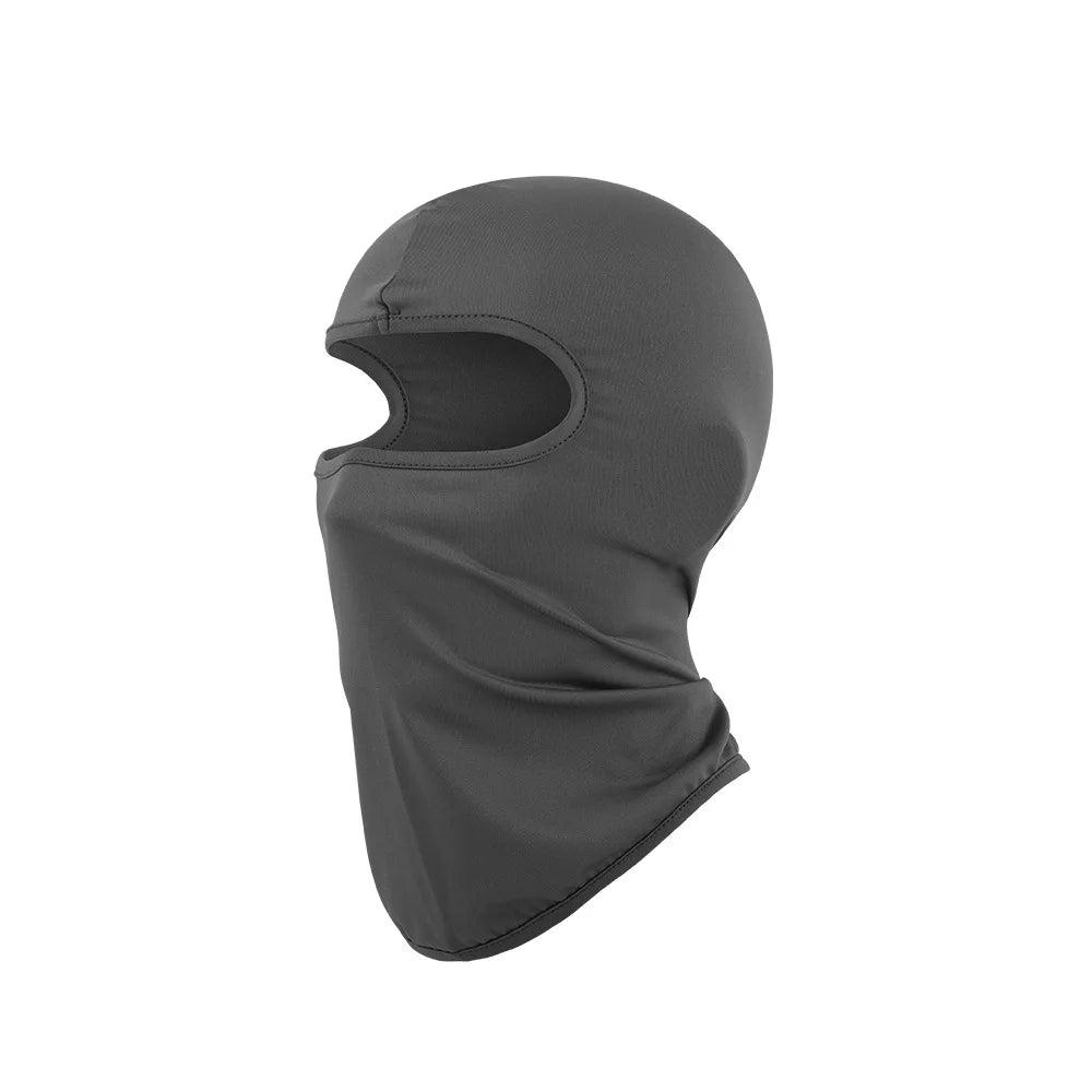 Kids Cycling Balaclava Sun Protection Mask Summer Outdoor Helmet Liner Motocross Boys Girls Breathable Quick Dry Full Face Cover