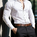 Popular Men's Casual Long-sleeve Shirt, Available in Multiple Colors