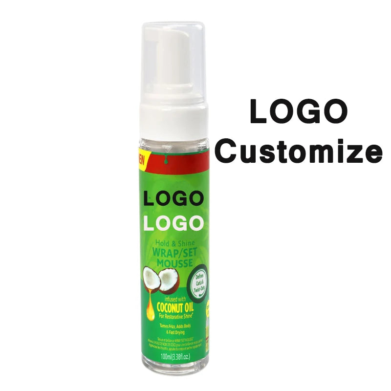 customize hair mousse lace melt spray hair wax stick lace wig glue edge control personalized logo